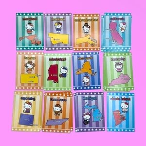 Sanrio Hello Kitty America The Beautiful State Card Upper Deck Trading Cards